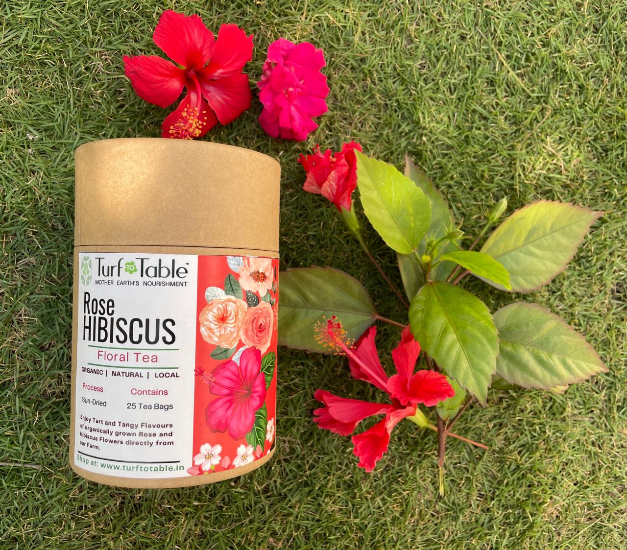 Rose Hibiscus Floral Tea