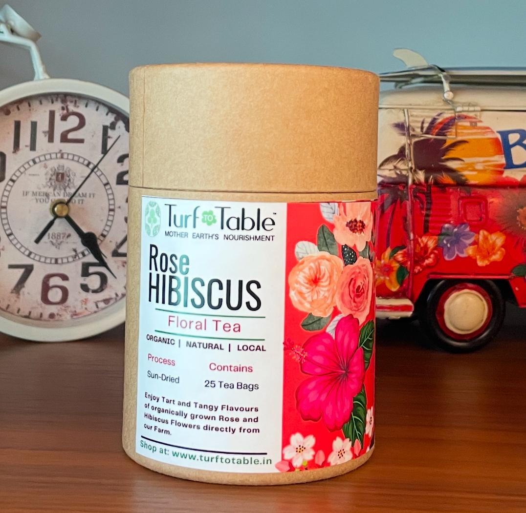 Rose Hibiscus Floral Tea