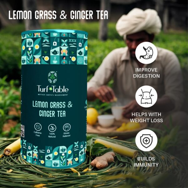 Lemon Grass & Ginger Tea - Image 2