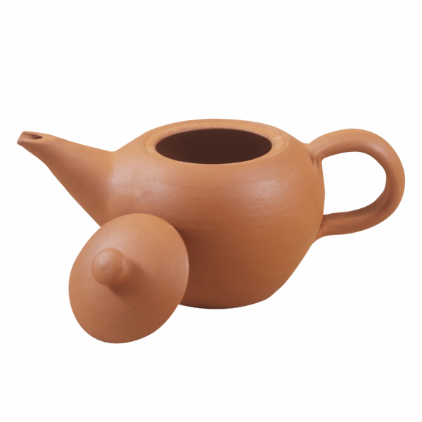 Mitti Tea Pot with Lid - Image 3