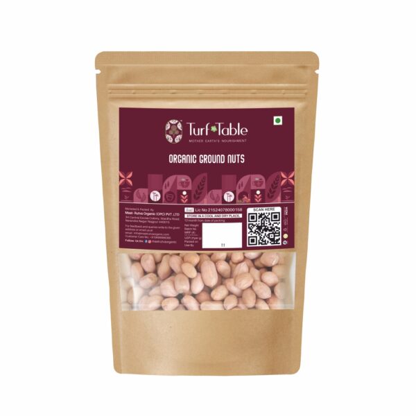 Organic Ground Nuts<h6>500 gm</h6>